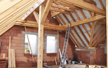 Lower Pilsley attic trusses